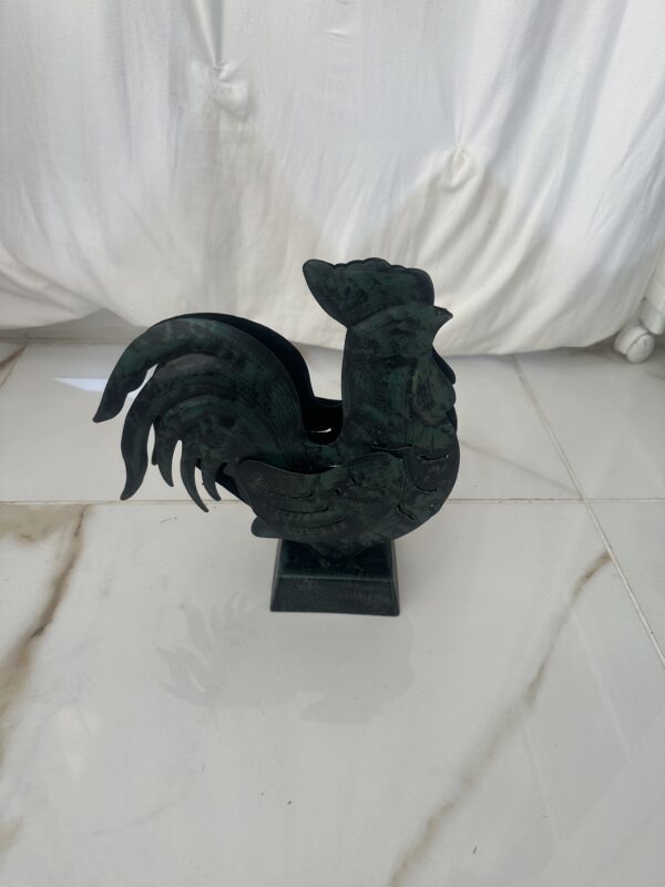 Metal Chicken Candle Holder - Image 2