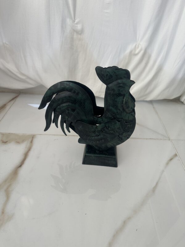 Metal Chicken Candle Holder - Image 4