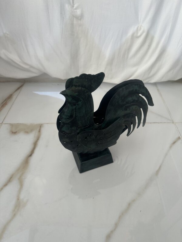 Metal Chicken Candle Holder - Image 8