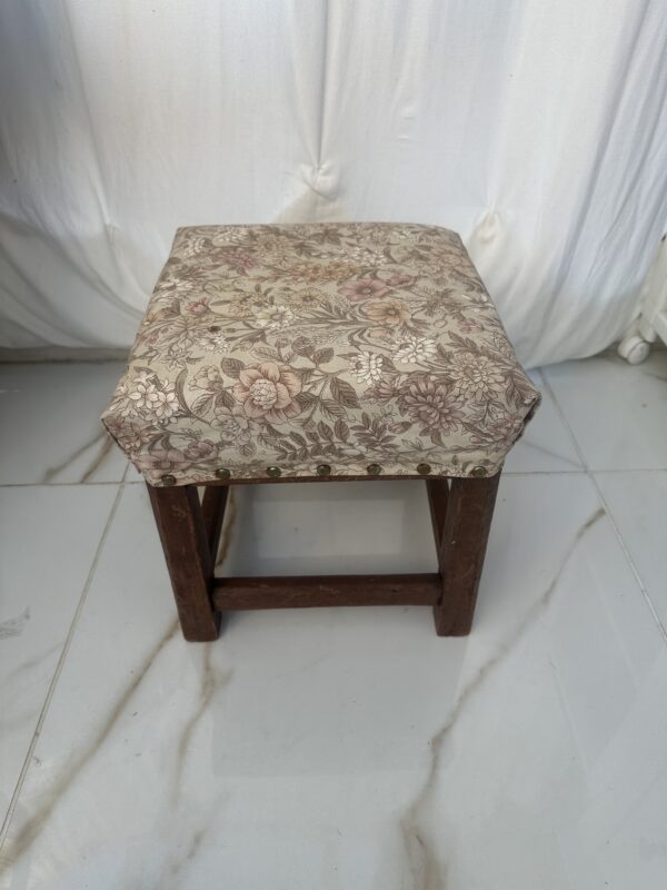 Vintage Small Stool - Image 3