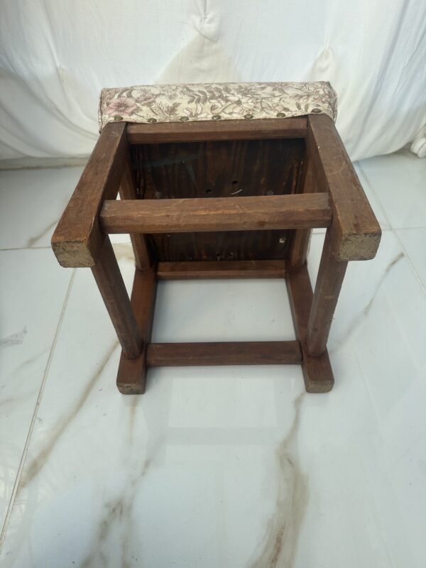 Vintage Small Stool - Image 9