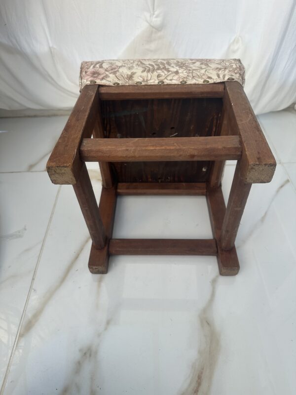 Vintage Small Stool - Image 8