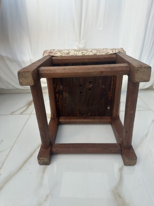 Vintage Small Stool - Image 7