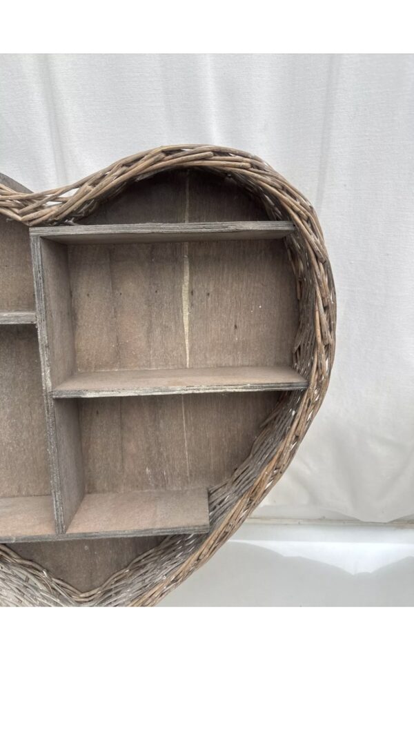 Wall Storage Vintage Basket Shelf Wall Shelf  Home Decor - Image 6