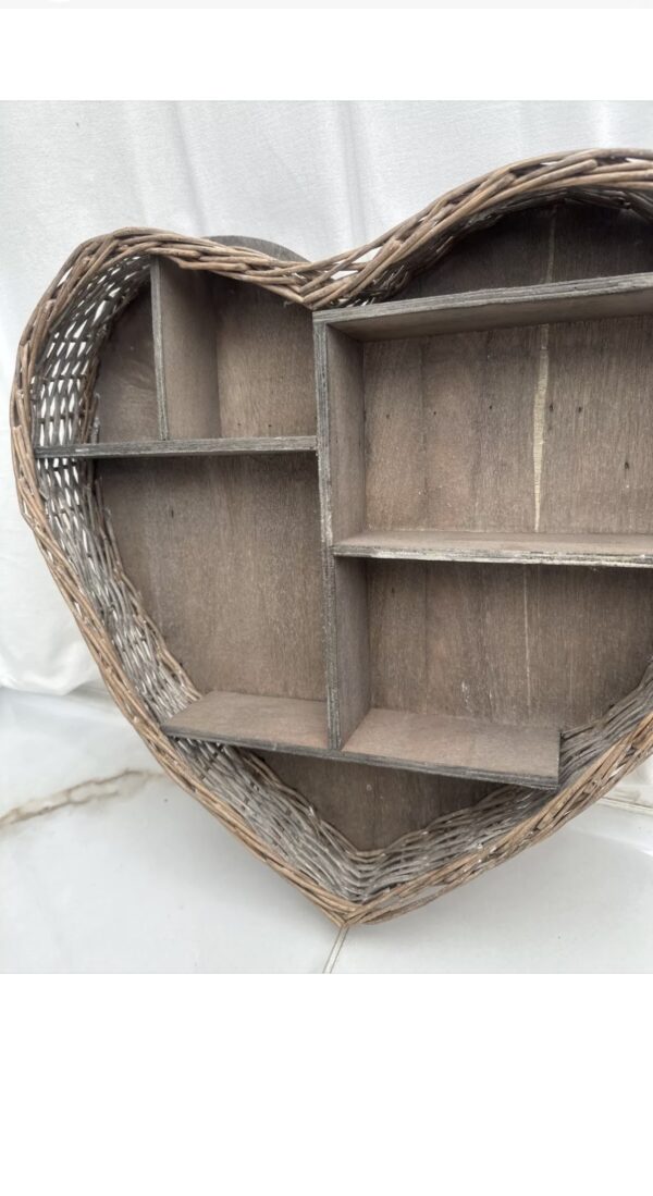 Wall Storage Vintage Basket Shelf Wall Shelf  Home Decor - Image 7