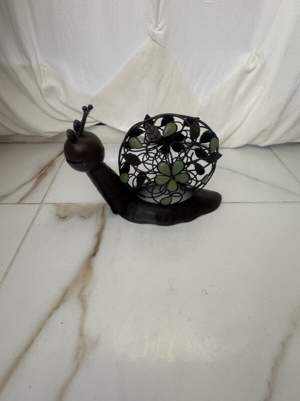 Metal Brown Snail Ornament - Image 5