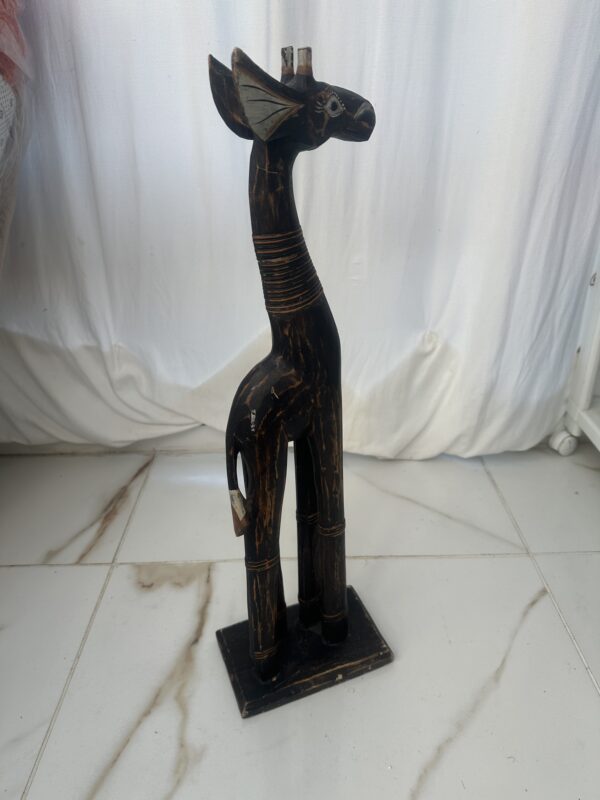 Wooden Carved Giraffe