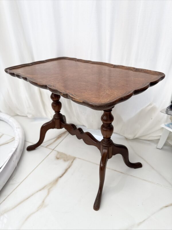 Beautiful Antique table Side Table - L 58 X D 35 X H 43cm - Image 5