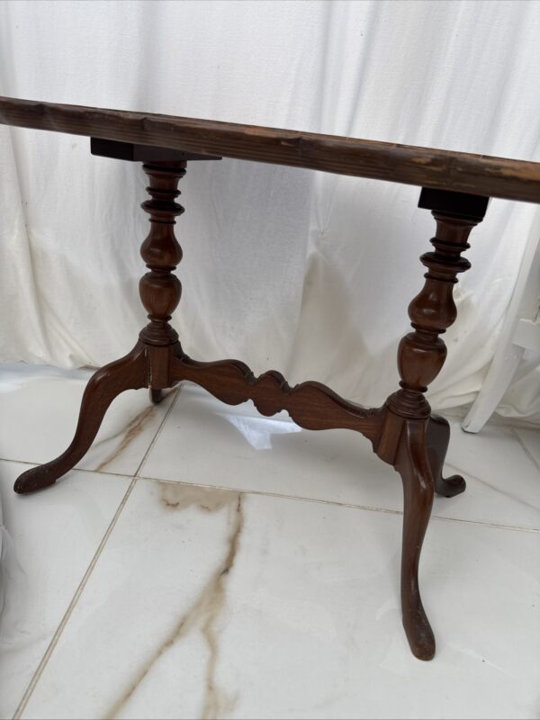 Beautiful Antique table Side Table - L 58 X D 35 X H 43cm - Image 4