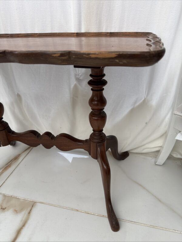 Beautiful Antique table Side Table - L 58 X D 35 X H 43cm - Image 7