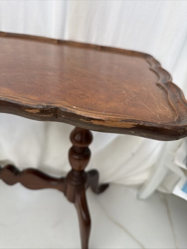 Beautiful Antique table Side Table - L 58 X D 35 X H 43cm - Image 6