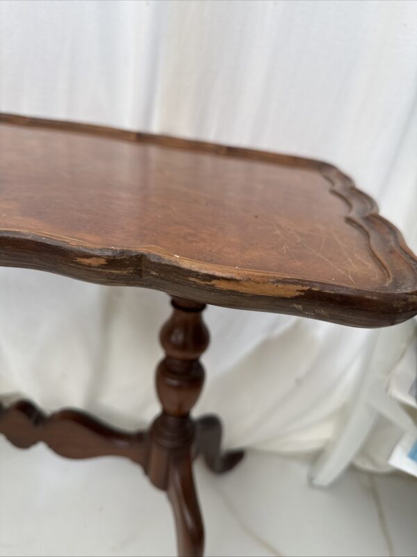 Beautiful Antique table Side Table - L 58 X D 35 X H 43cm - Image 10