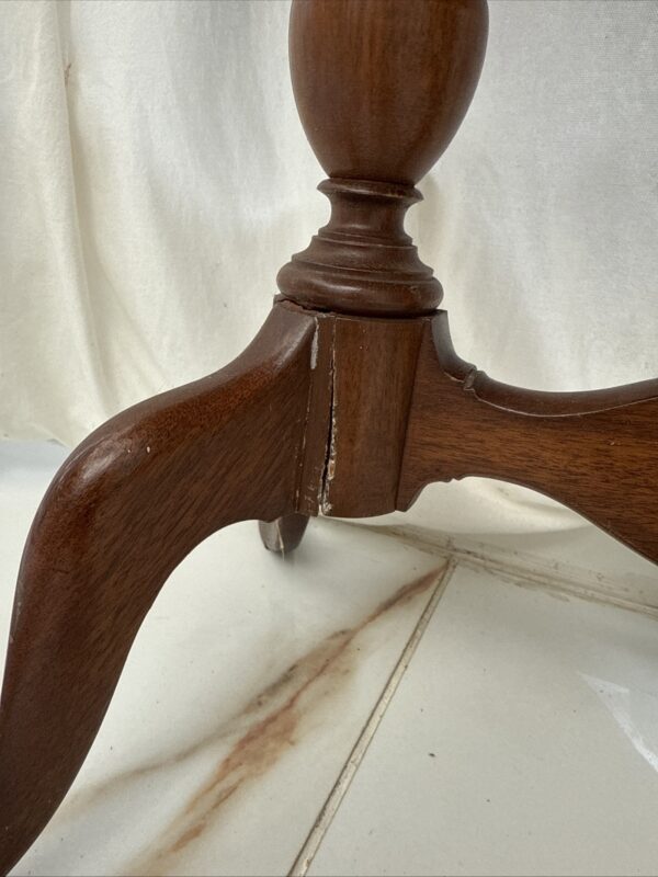 Beautiful Antique table Side Table - L 58 X D 35 X H 43cm - Image 13